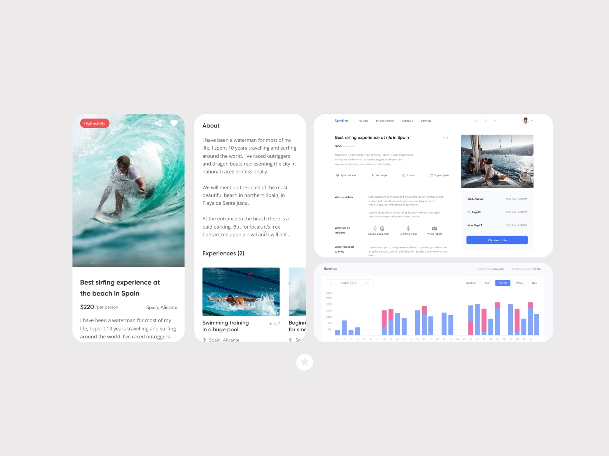 Travel Experiences marketplace about image