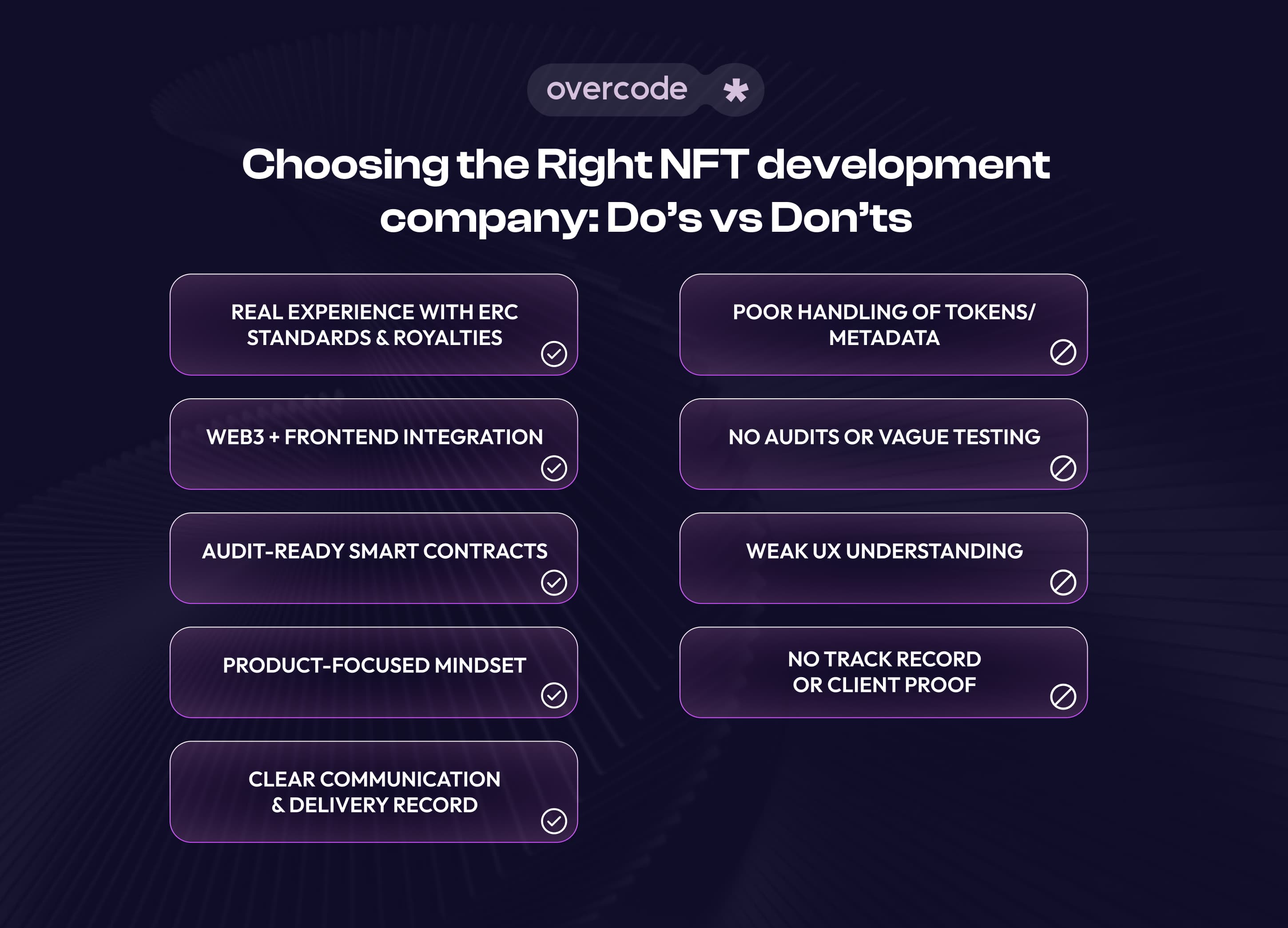 How to find an NFT developers
