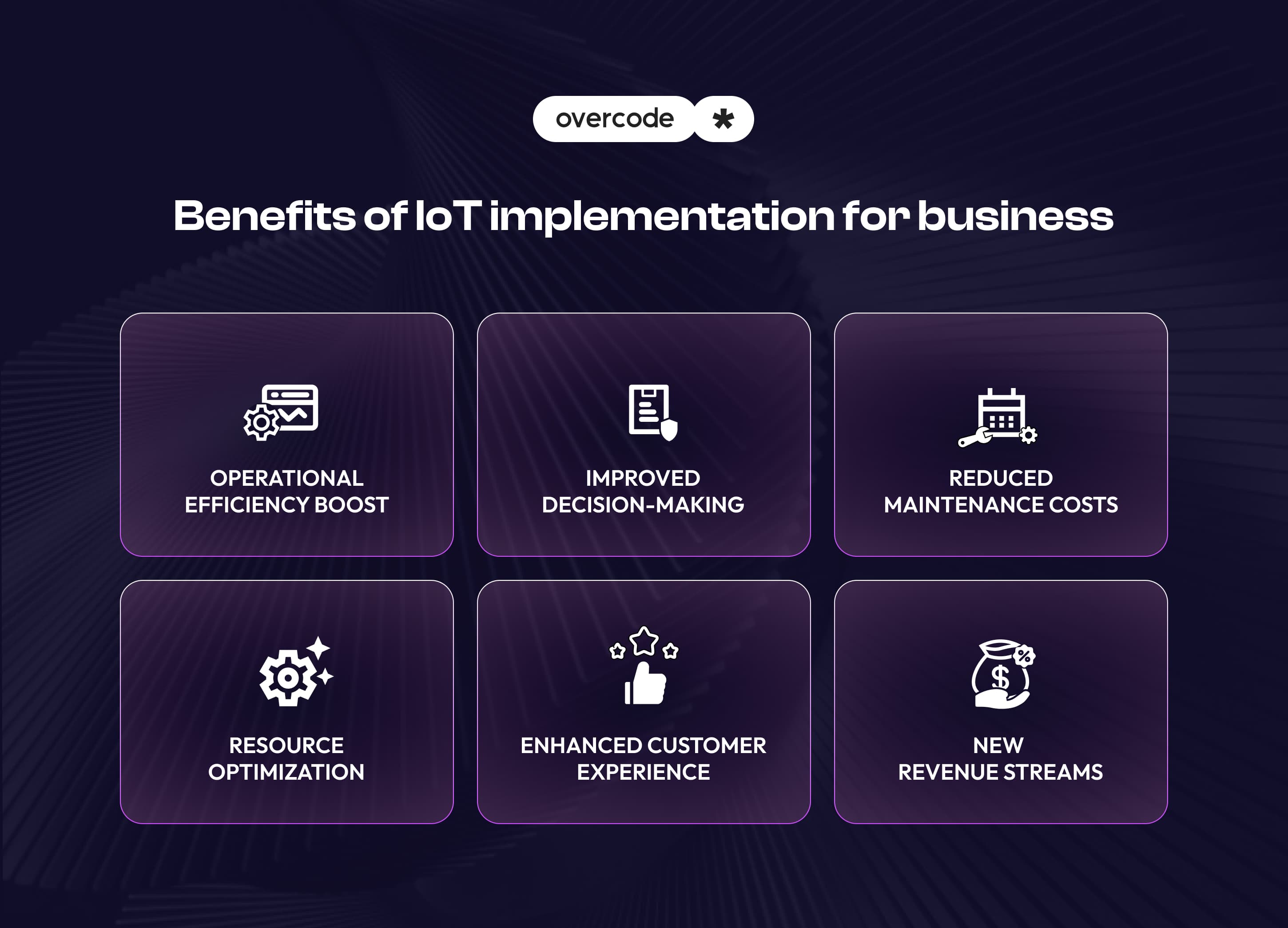 Benefits of IoT for businesses
